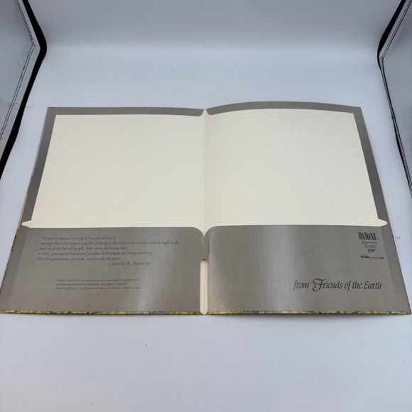 FRIENDS OF THE EARTH Hytone Portfolio Vintage Mead‎ Folder Zebras - Picture 2 of 7